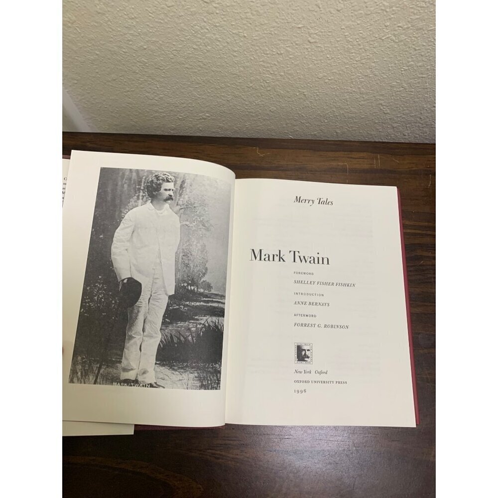 Vintage Merry Tales Hardcover Book by Mark Twain 1996 Oxford Press - Picture 5 of 5